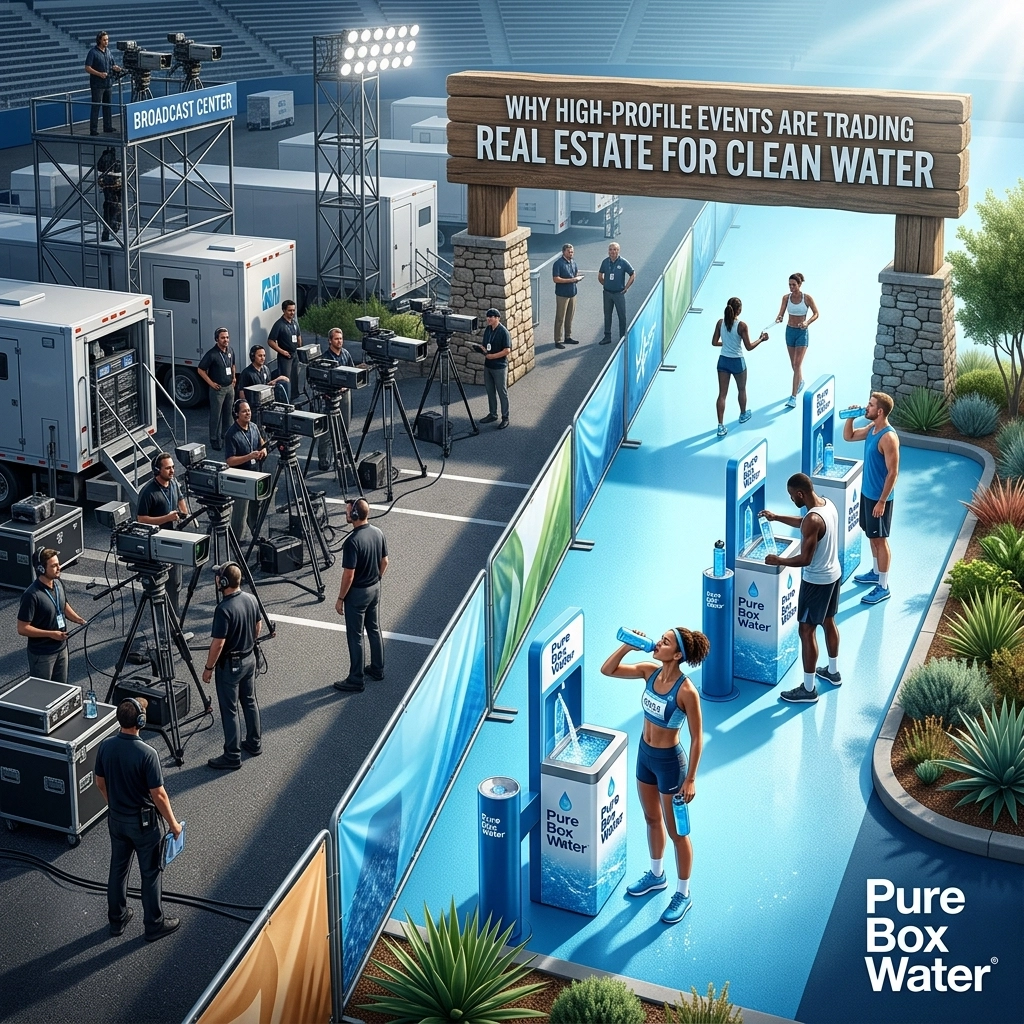 The Media Rights Pivot: Why High-Profile Events are Trading Real Estate for Clean Water