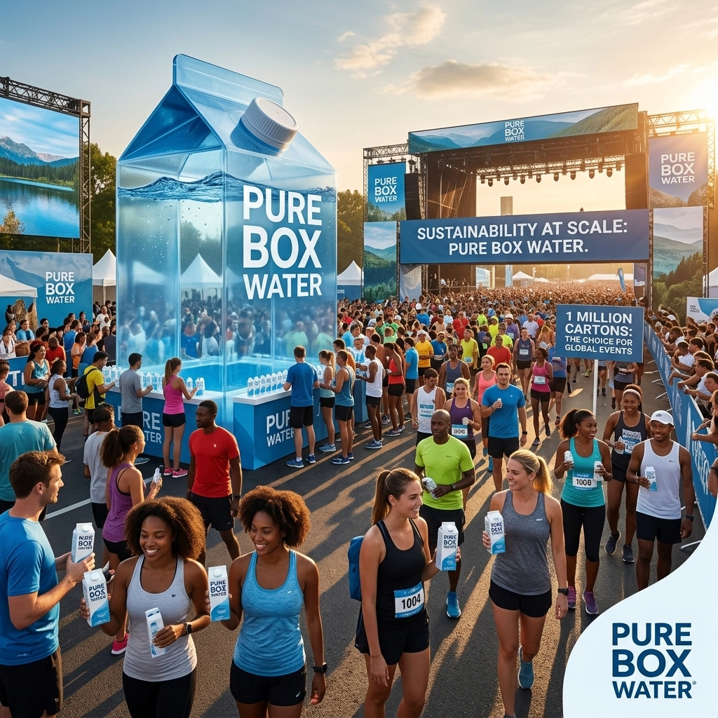 Scaling to 1 Million: Why Pure Box Water is the Only Choice for Global Events